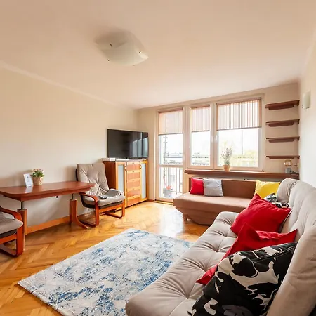 Student District In The Heart Of Lodz&free Parking Apartment