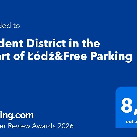 Apartament Student District In The Heart Of Lodz&free Parking